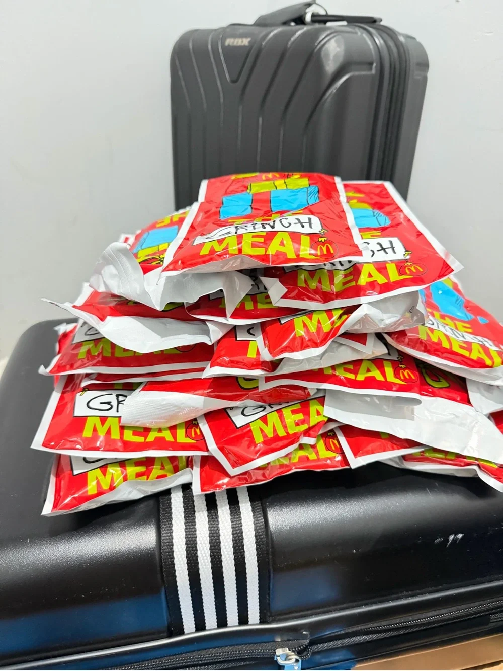 McDonald's Red and Yellow Party Meal Snack Packs